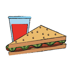 sandwich vector illustration