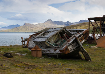 Old whaling station, South Georgia