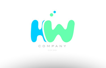 AAAAA alphabet letter blue green logo icon design