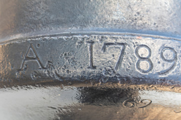 17th Century Cannon ( 1789 cannon )