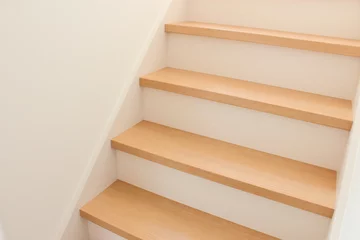 Abwaschbare Fototapete Treppen Treppen in einem neuen Haus