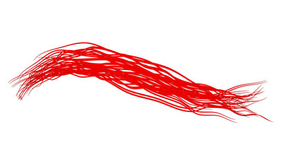 red vein set vector symbol icon design. Beautiful illustration isolated on white background