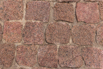 Obraz premium Granite stone pavement texture.