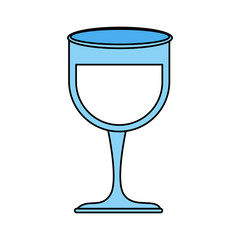 wine glass vector illustration