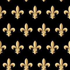 Vector Fleur De Lis Flower © peony