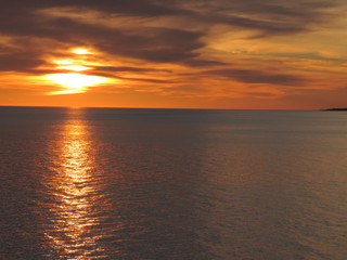 Obraz premium coucher de soleil a matane 16
