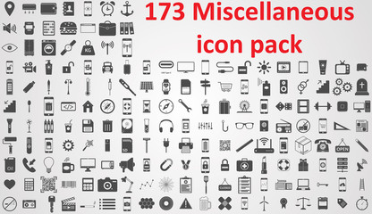 Miscellaneous icon pack