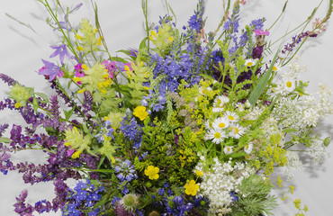 Bouquet with meadow flowers