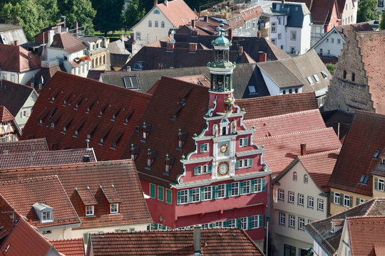 historisches Rathaus der Stadt Esslingen am Neckar