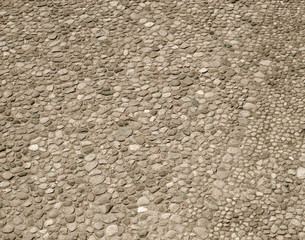 Stones texture close view