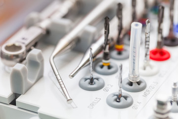 Fototapeta premium Tools for dental prosthetist