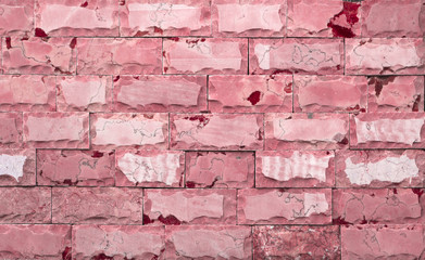 The samples of Variegated marble tiles