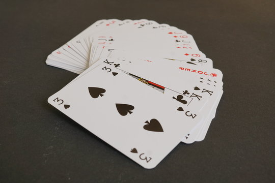Bunch of playing cards