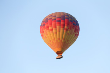 Hot Air Balloon Over Goreme Town