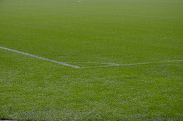 Obraz premium on the stadium abstract football backgrounds