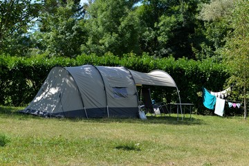 scéne de camping