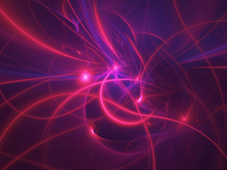 Abstract fractal background