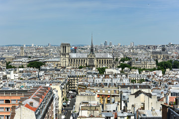 Obraz premium Paris, France Skyline
