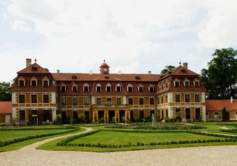 Fototapeta na wymiar Moravia Castle Rajec nad Svitavou Czech Republic
