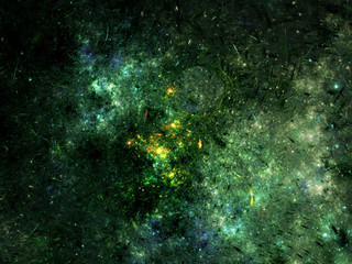 Abstract fractal background