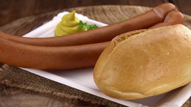 Wiener Sausages as seamless loopable 4K footage