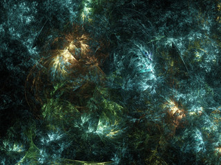 Abstract fractal background