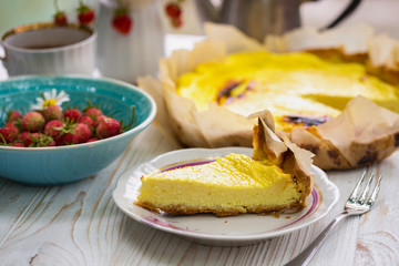 Cottage cheese casserole