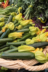 Zucchini flowers