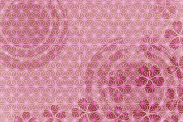 桜　和紙　年賀状　背景