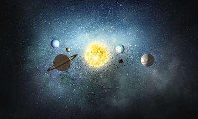 Solar system planets