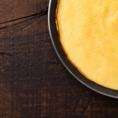 Crepioca - pancake of cassava (tapioca)