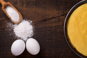 Crepioca - pancake of cassava (tapioca)