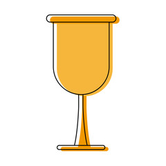 golden cup drink beverage liquid icon