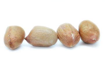 Processed peanuts isolated