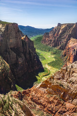 Zion National Park Overlook Trail Canyon