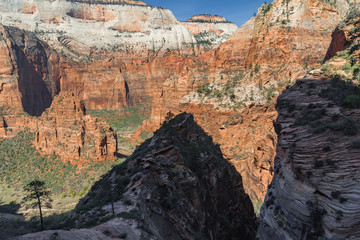 Valley Zion National Park Utah Cliffs Trail