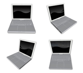 3D Laptop icon. 3D Icon Design Series.