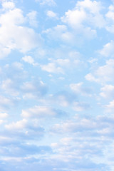 Naklejka na ściany i meble blue sky cumulus cloud, beautiful natural for background