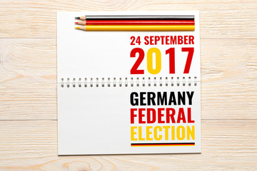 germany federal election 2017 calendar