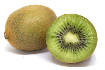 Fototapeta premium kiwi fruit isolated on white background 