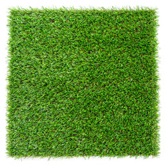 Obraz premium artificial grass isolated on white