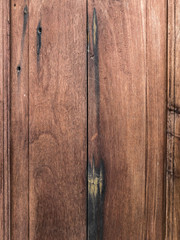 close up of old wood door