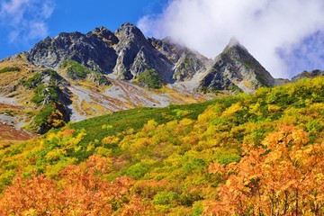 Mt. Karasawadake  -  autumn leaves