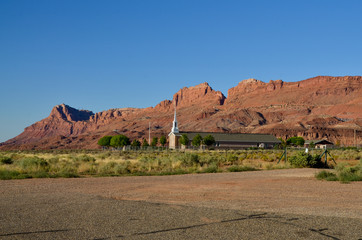 baptist church on route 89-A 
Bitter Springs, Cococino county, Arizona, United States