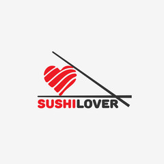 Sushi lover logo