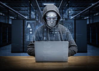 humanoid robot hacker
