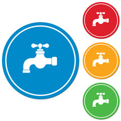 Water tap icon