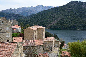 village de montagne en Corse