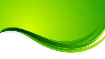 Abstract Green Background With Space for Your Text
