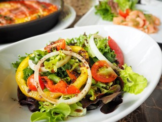 Fresh vegetable salad